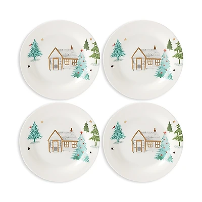 Lenox Balsam Lane Tidbit Plate, Set of 4