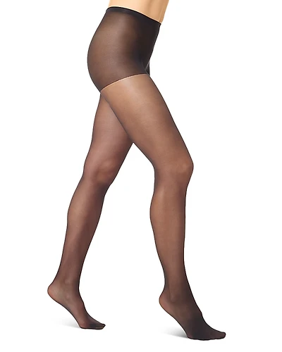Hue 30 Denier Sheer Coverage Control Top Tights