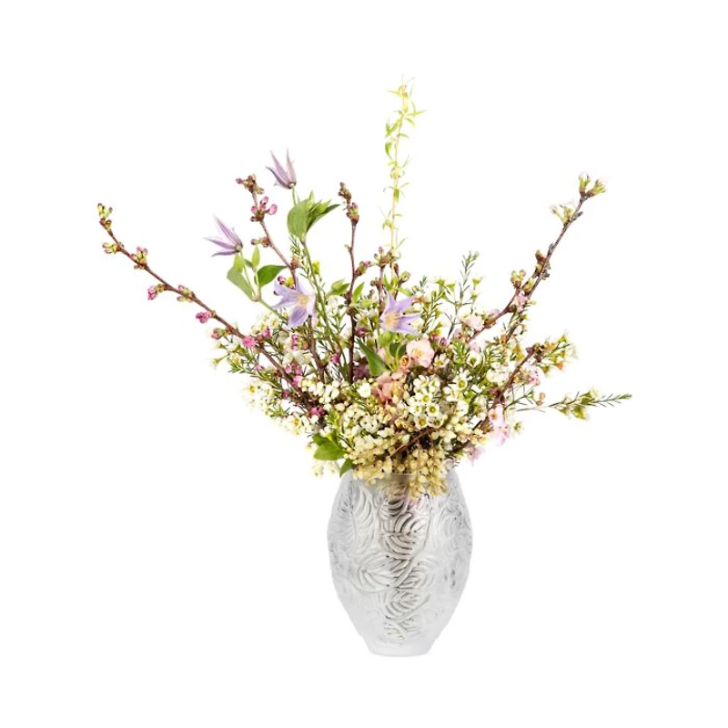 Feuilles Vase, Clear