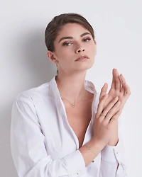 18K White Gold Bi49 Diamond Ring - Exclusive