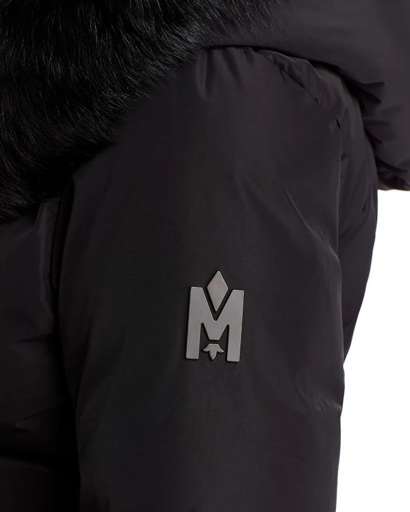 Adali Hooded Shearling Down Jacket