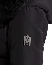 Adali Hooded Shearling Down Jacket
