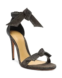 Women's Clarita Glitter Ankle Strap High Heel Sandals
