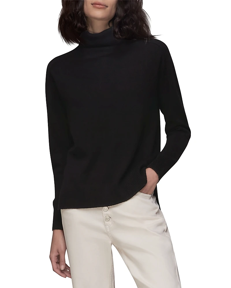 Whistles Cashmere Turtleneck Sweater
