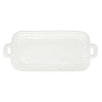 Pietra Serena Handled Rectangular Platter