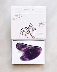 The Amethyst Gua Sha Facial Lifting Tool
