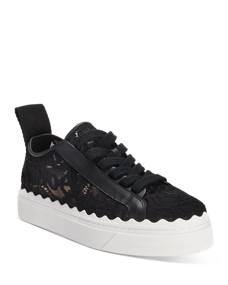 Women's Lauren Lace Low Top Sneakers