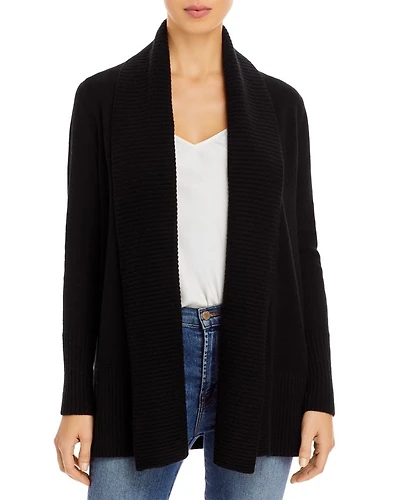 Shawl-Collar Cashmere Cardigan - Exclusive