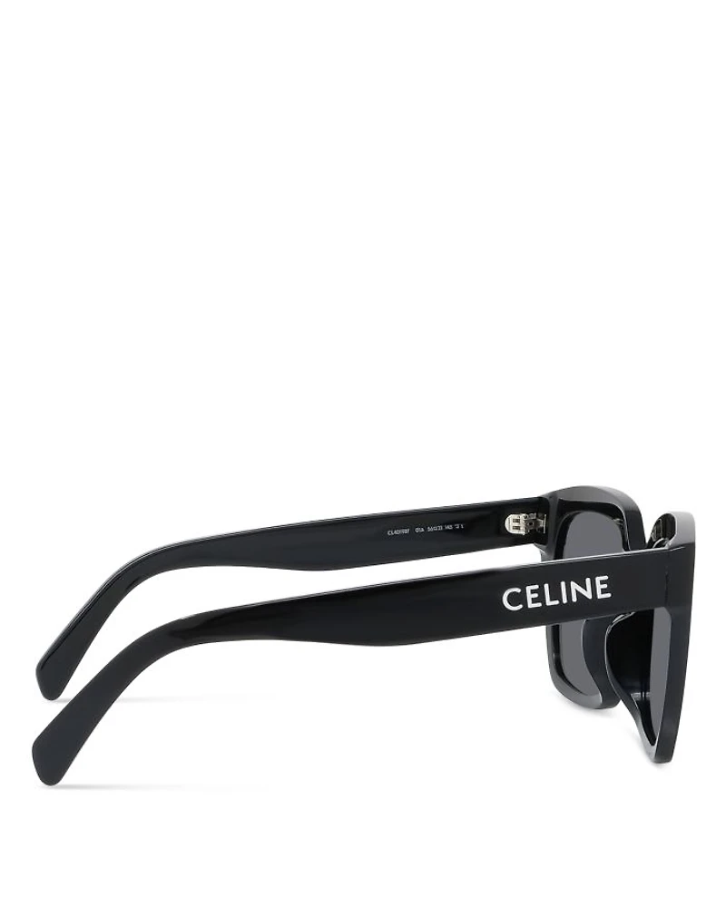 Monochroms Square Sunglasses, 56mm