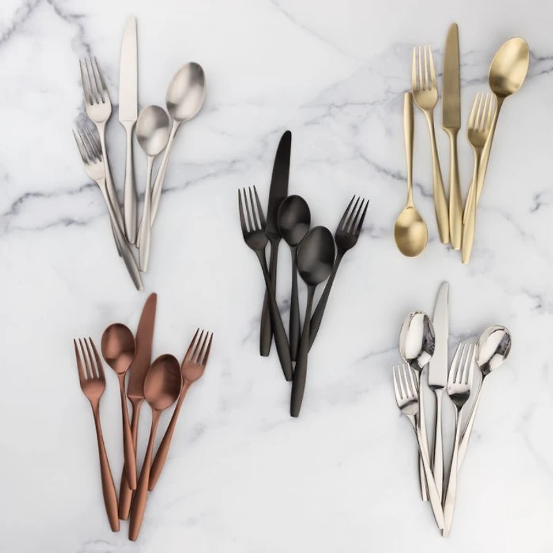 Katerina Satin 20 Piece Flatware Set, Service for 4