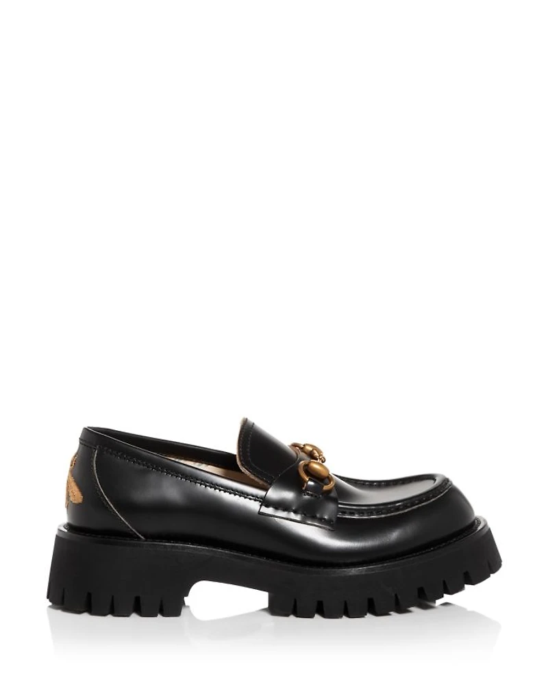 Women's Lug Sole Horsebit Loafers