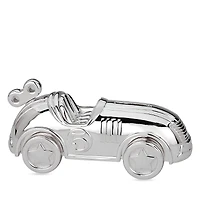 Reed & Barton Silverplated Race Car Coin Bank
