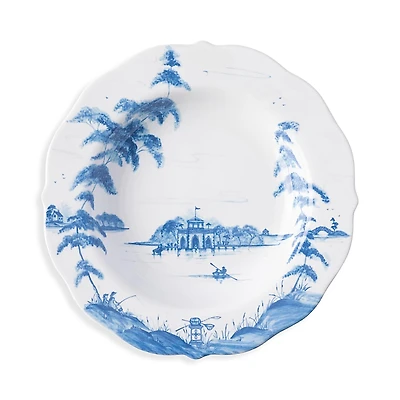 Juliska Country Estate Delft Blue Pasta/Soup Bowl Boathouse
