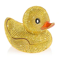 Jay Strongwater Pave Rubber Ducky Box