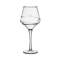 Juliska Amalia Clear Acrylic Wine Glass