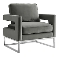 Tov Furniture Avery Velvet Chair