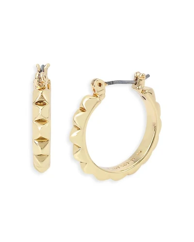 Studded Hoop Earrings