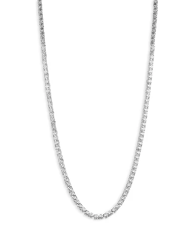 Love All Cubic Zirconia Strand Necklace, 18"