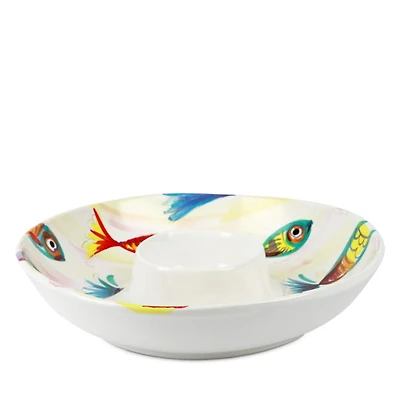 Pesci Colorati Chip and Dip Bowl