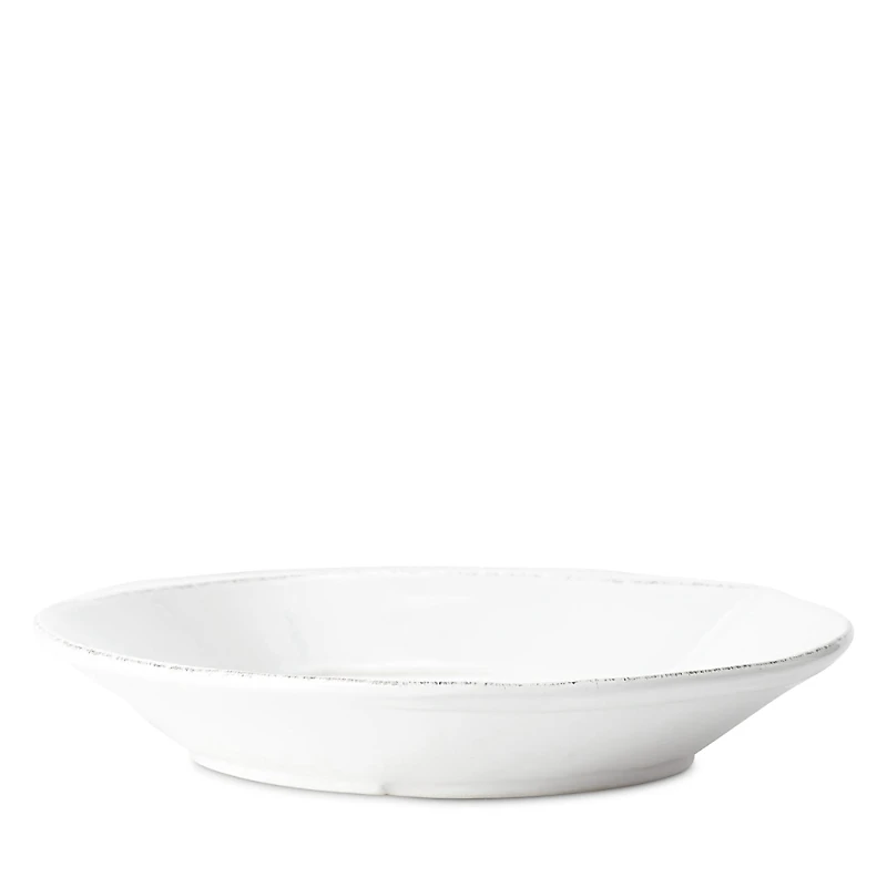 Vietri Melamine Lastra White Pasta Bowl