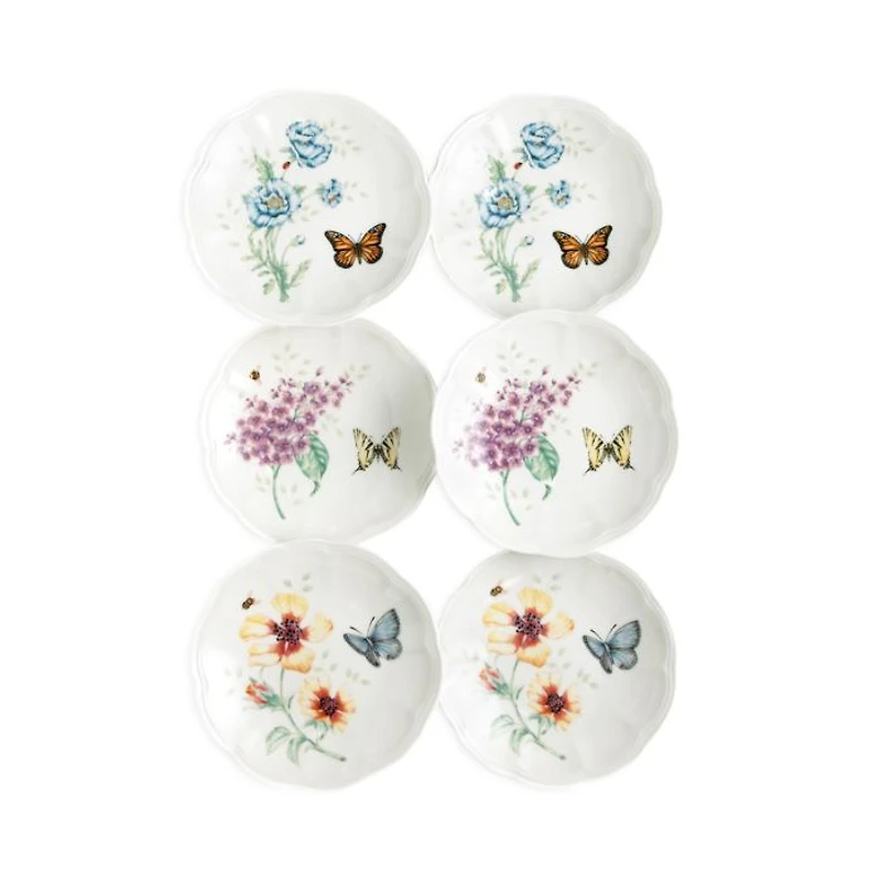 Butterfly Meadow 6-Piece Party Plate Set
