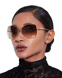 Colette Round Sunglasses, 60mm