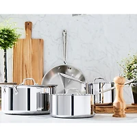 D3 Stainless Steel 7-Piece Cookware Set - Exclusive