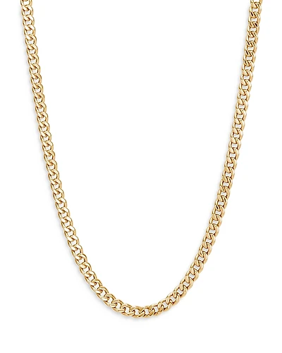 John Hardy Men's 18K Yellow Gold Classic Chain Curb Link Necklace, 20