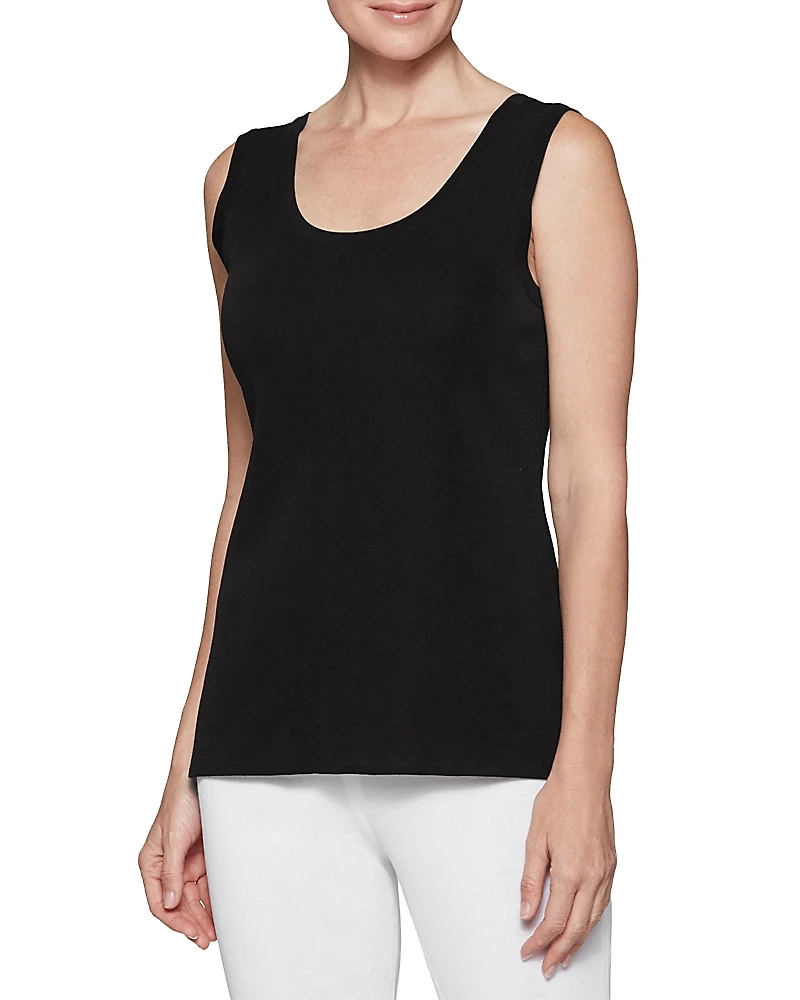 Misook Scoop Neck Tank Top