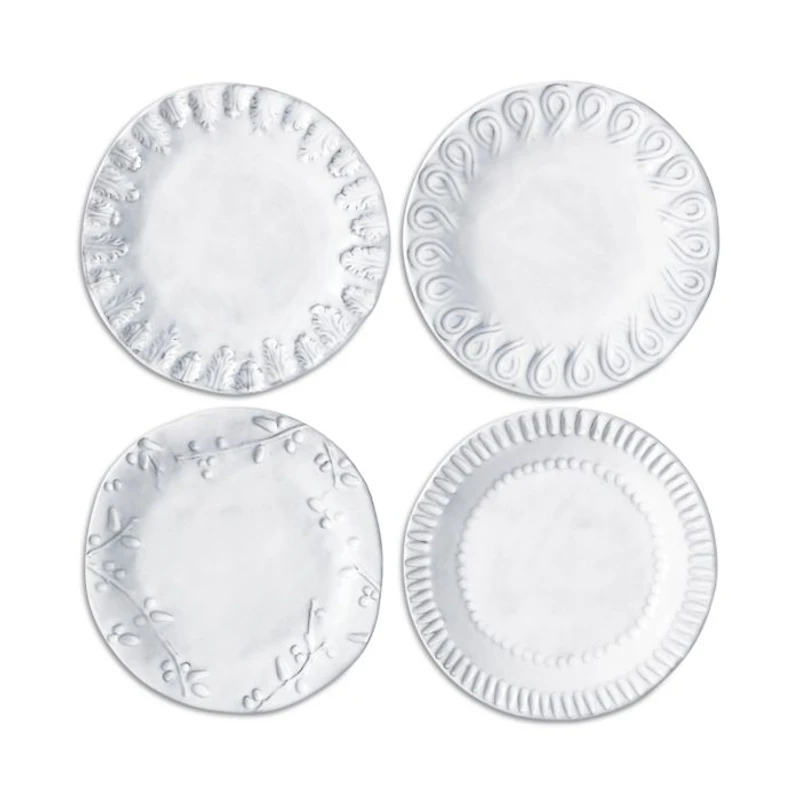 Incanto Stone Assorted Canape Plates, Set of 4