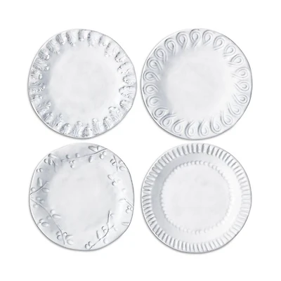 Incanto Stone Assorted Canape Plates, Set of 4