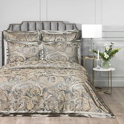 Togas House of Textiles Lorenzo Silk Duvet Cover, Queen - Exclusive