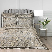 Togas House of Textiles Lorenzo Silk Duvet Cover, Queen - Exclusive