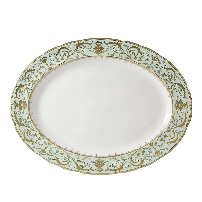Royal Crown Derby Darley Abbey Oval Platter, 13