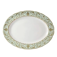 Royal Crown Derby Darley Abbey Oval Platter, 13