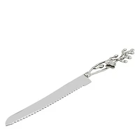 White Orchid Bread Knife