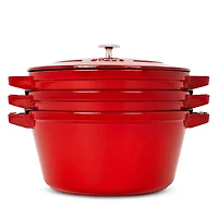 Staub 4 Pc. Stackable Enameled Cast Iron Set
