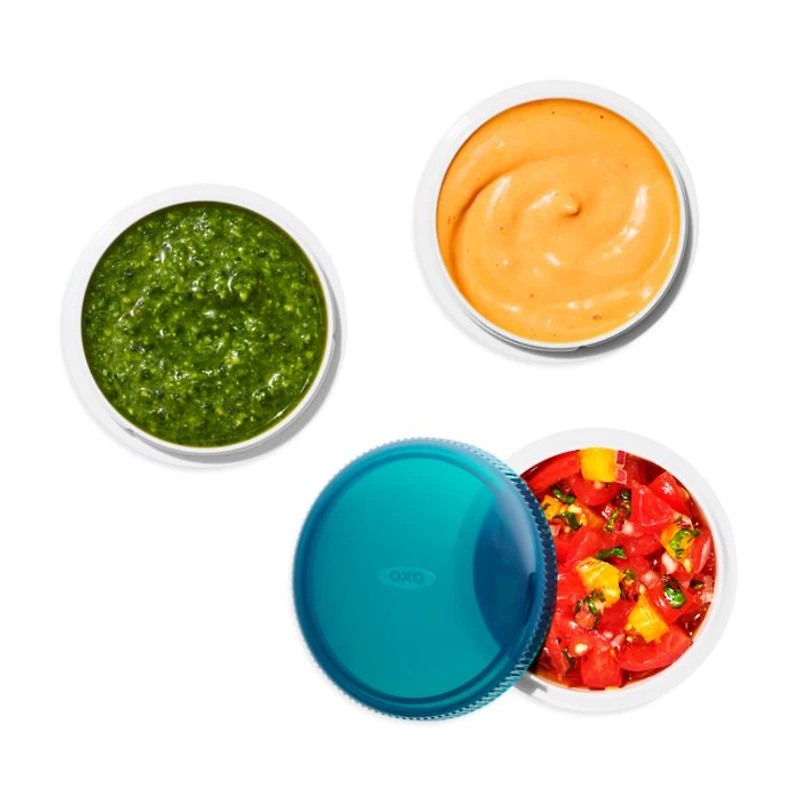 Prep & Go Condiment Keepers, Set of 3