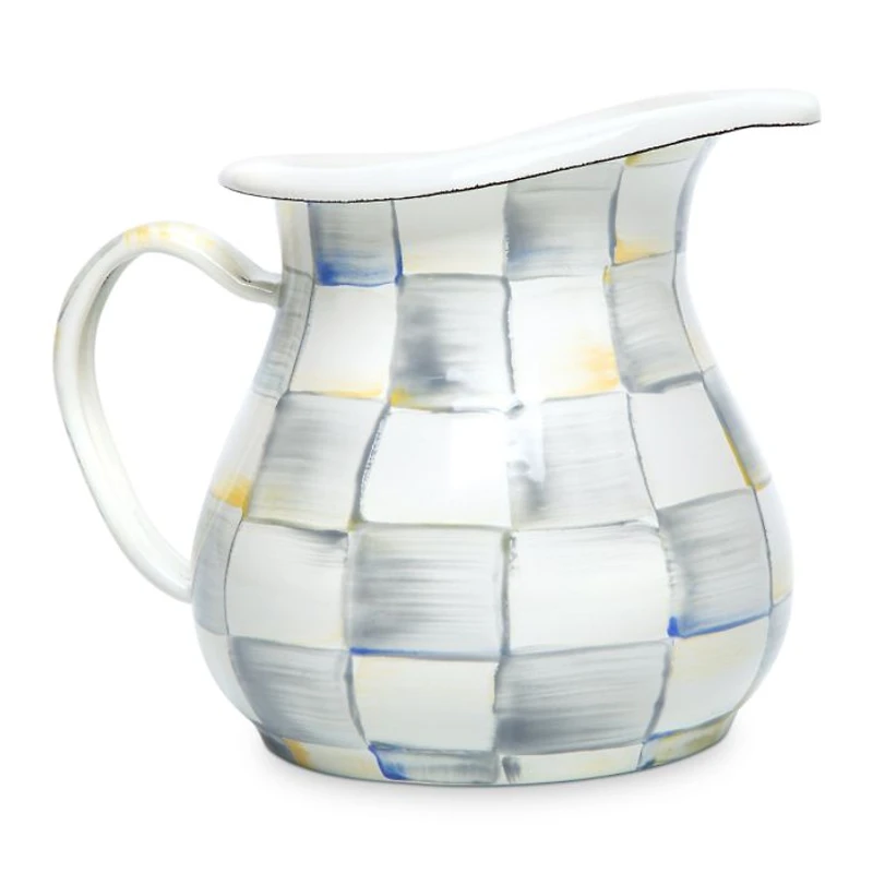 Sterling Check Creamer