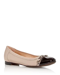 Agl Women's Monika Cap Toe Ballet Flats