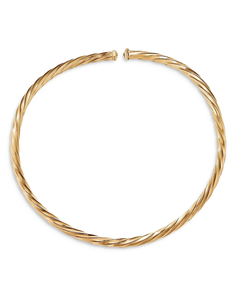 David Yurman Cable Edge Collar Necklace