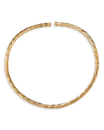 David Yurman Cable Edge Collar Necklace