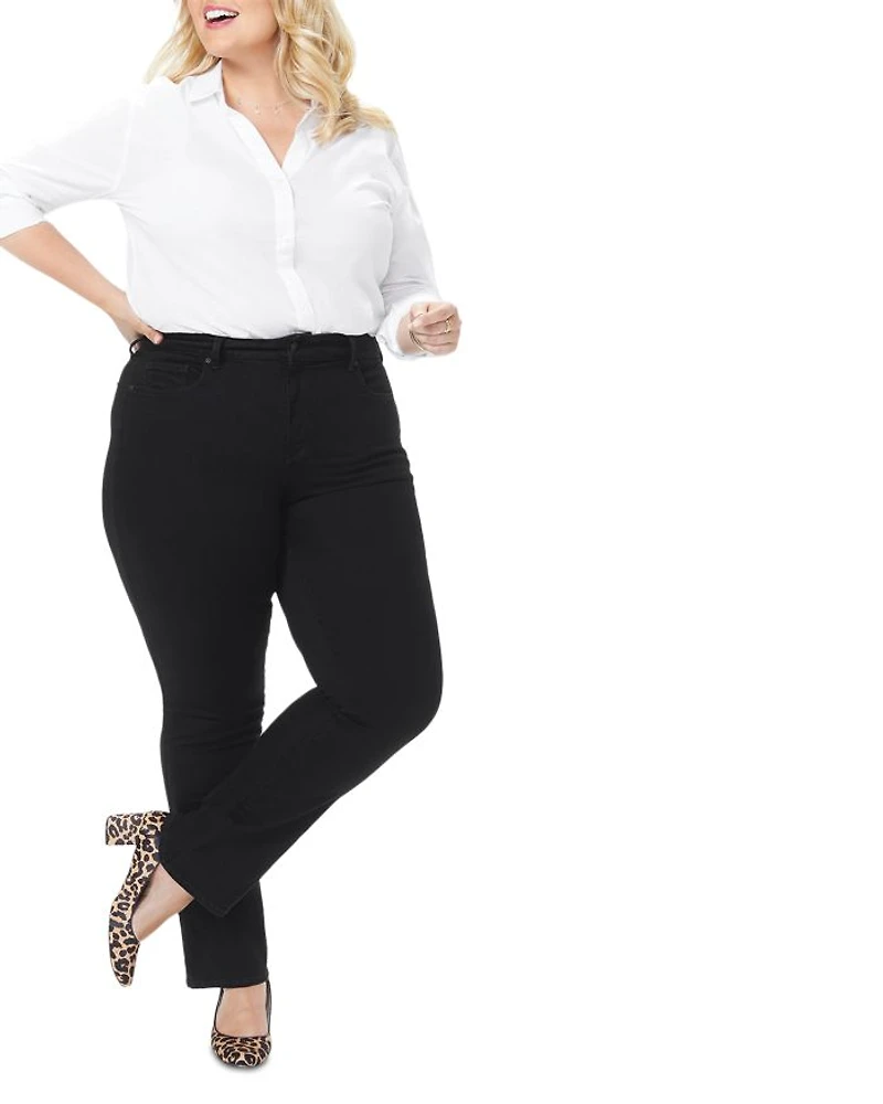 Marilyn High Rise Straight Jeans