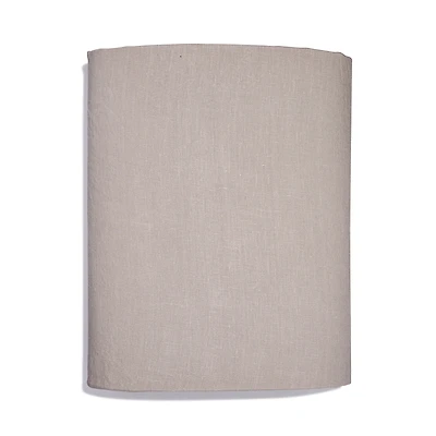 Amalia Home Collection Stonewashed Linen King Fitted Sheet