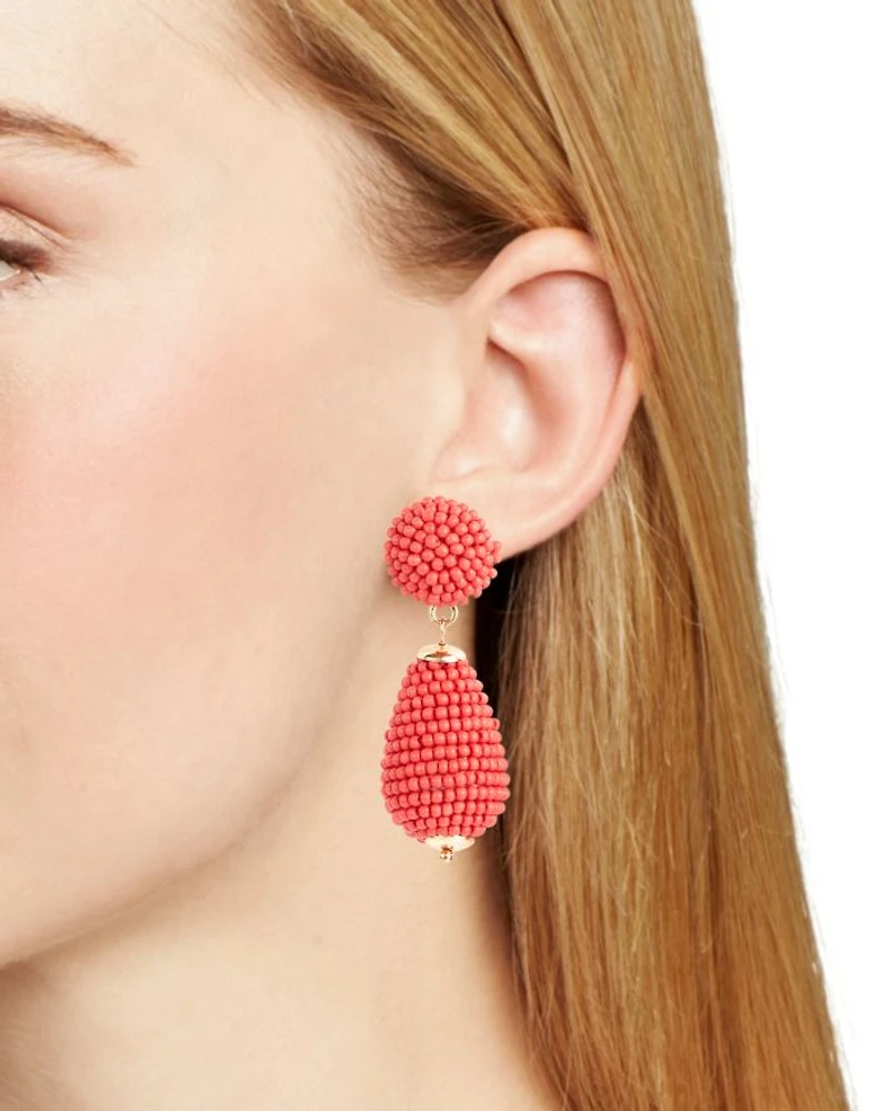 Beaded Drop Earrings