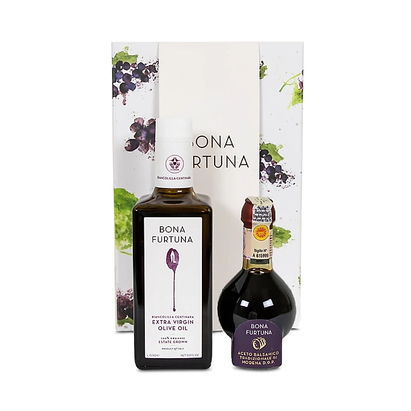 Bona Furtuna Romeo and Juliet Balsamic Vinegar & Extra Virgin Olive Oil Gift Set