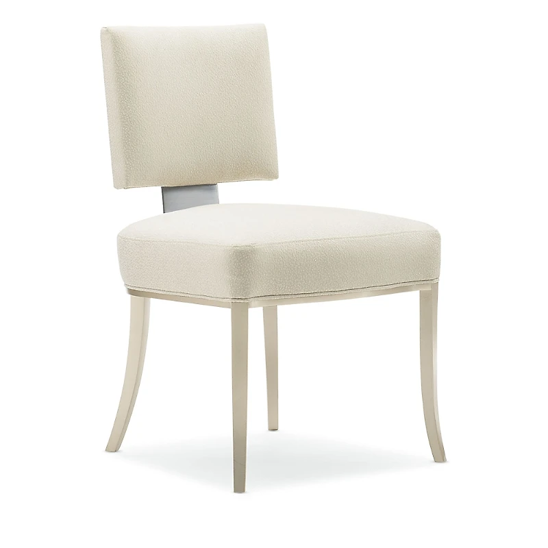 Caracole Reserved Seating Side Chair - Birch