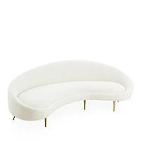 Jonathan Adler Ether Curved Sofa