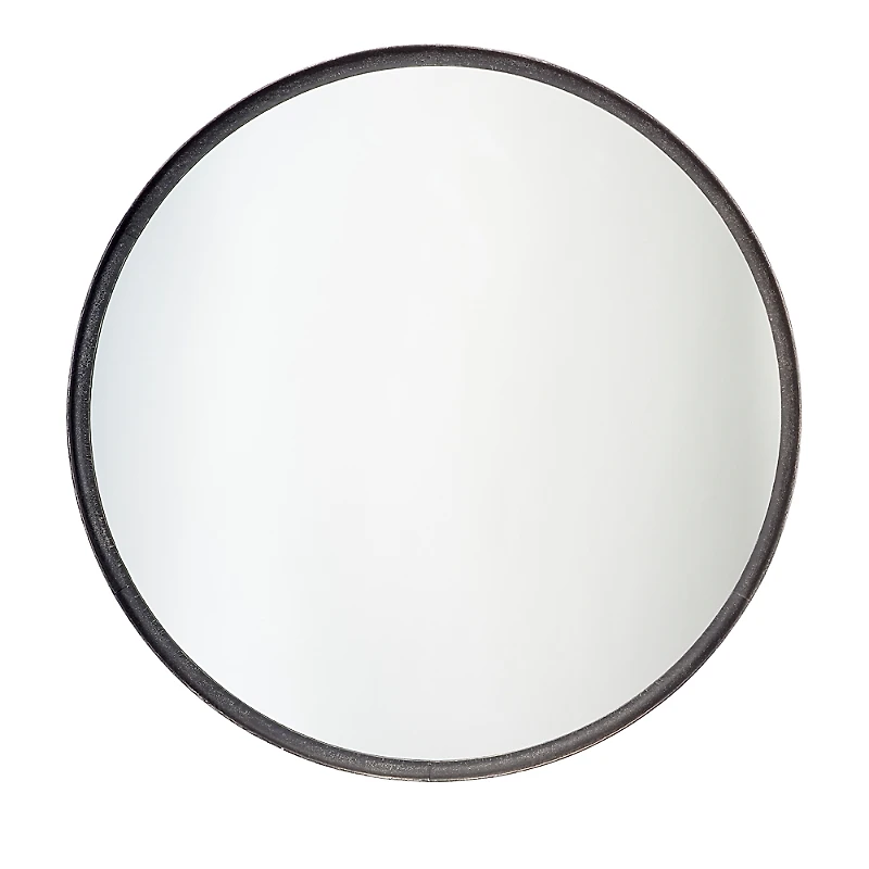 Jamie Young Refined Iron Round Wall Mirror