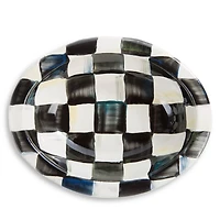 Courtly Check Enamel Soap Dish